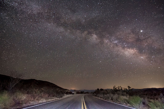 Empty Road - Joshua Tree